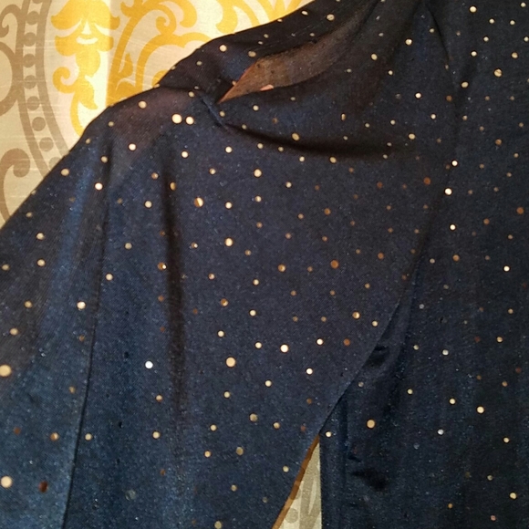 Avenue Navy/Silver Blouse - Picture 3 of 7